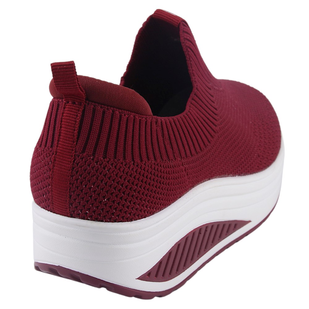 ZAPATILLAS MUJER FUNWAY URBANAS ROJO TIJA-40 - 4