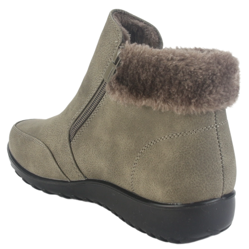 BOTIN CHALADA MUJER PUBA-1 KHAKI CASUAL - 4