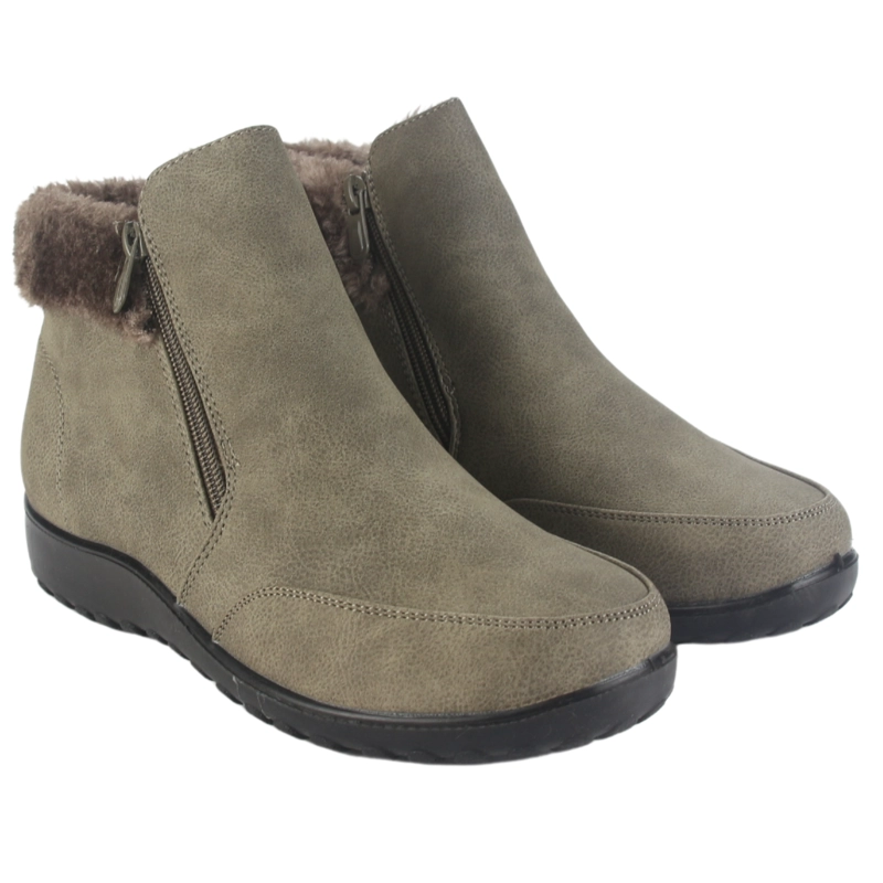 BOTIN CHALADA MUJER PUBA-1 KHAKI CASUAL - 5