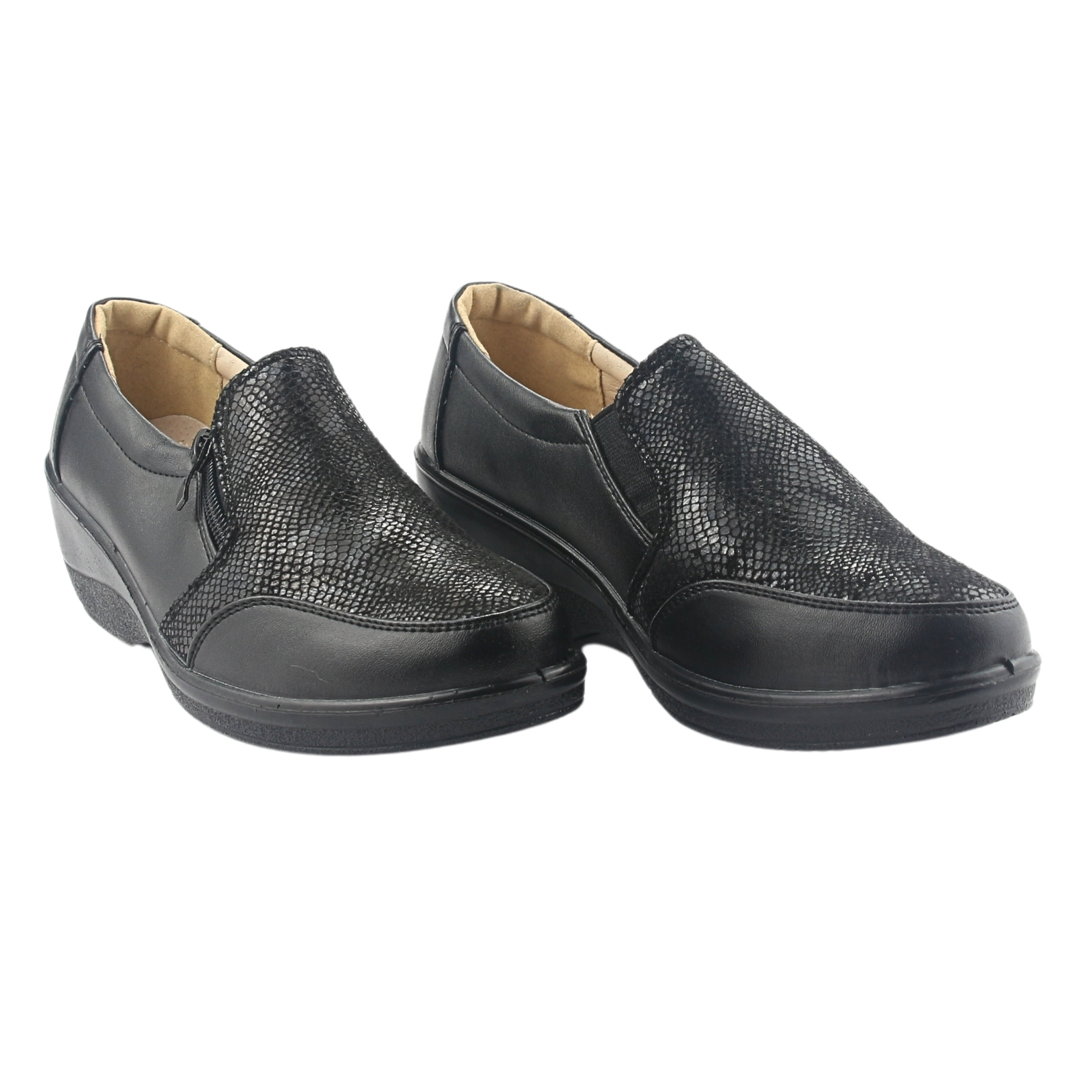 ZAPATO CHALADA MUJER ZLAT-2 NEGRO CASUAL - 6