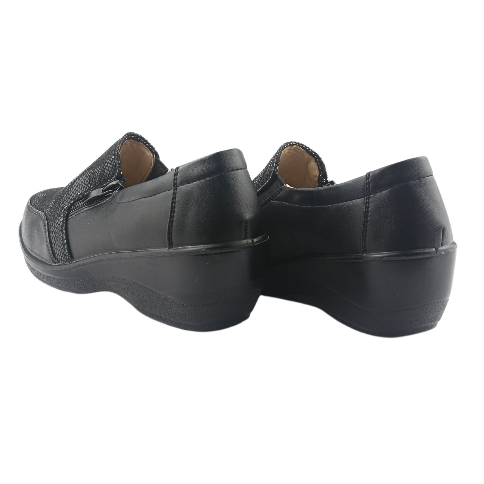 ZAPATO CHALADA MUJER ZLAT-2 NEGRO CASUAL - 7