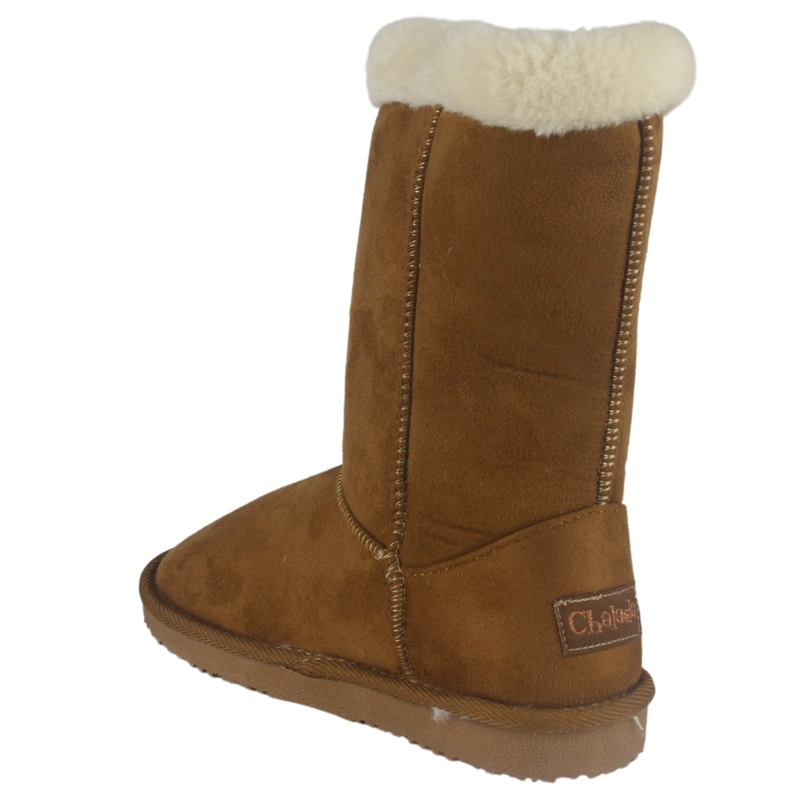 BOTIN CHALADA MUJER PINGUI-2 TOSTADO CASUAL - 4