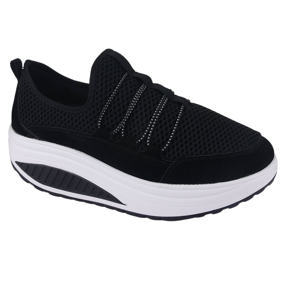 ZAPATILLA FUNWAY MUJER TIJA-30 NEGRO CASUAL - 1