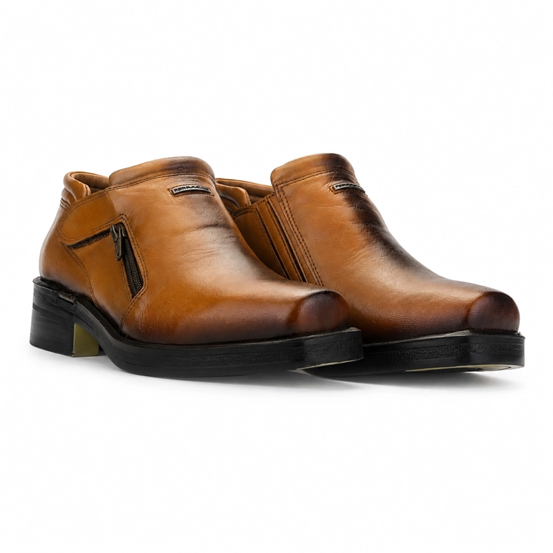 BOTIN FERRACINI HOMBRE 6622 CAMEL CASUAL - 5