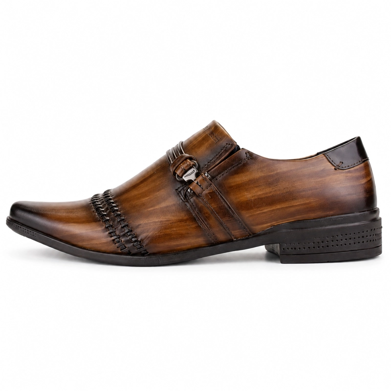 ZAPATO FERRACINI HOMBRE 4349 FRANKFURT CAFE  CASUAL - 2