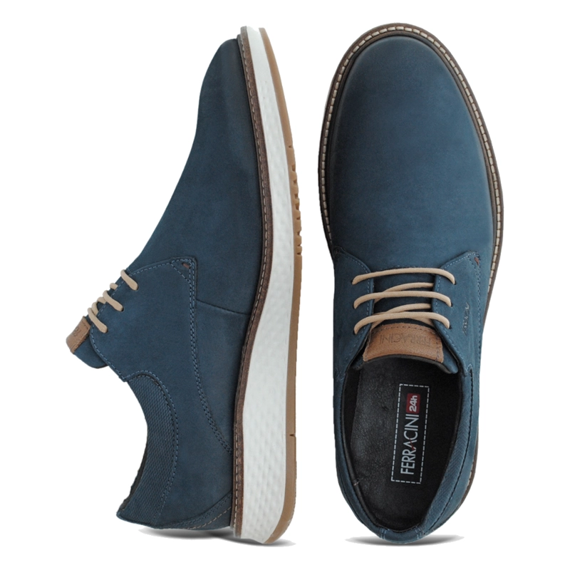 ZAPATO FERRACINI HOMBRE 3301 PLAY AZUL MARINO CASUAL - 2