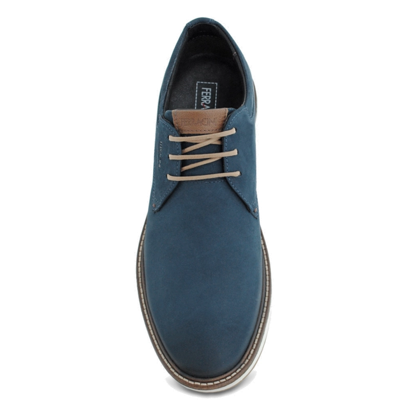 ZAPATO FERRACINI HOMBRE 3301 PLAY AZUL MARINO CASUAL - 5