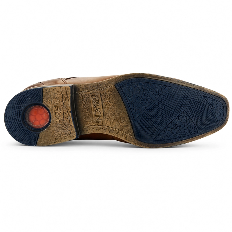 ZAPATO FERRACINI HOMBRE 6065 DERBY CAFE  CASUAL - 6