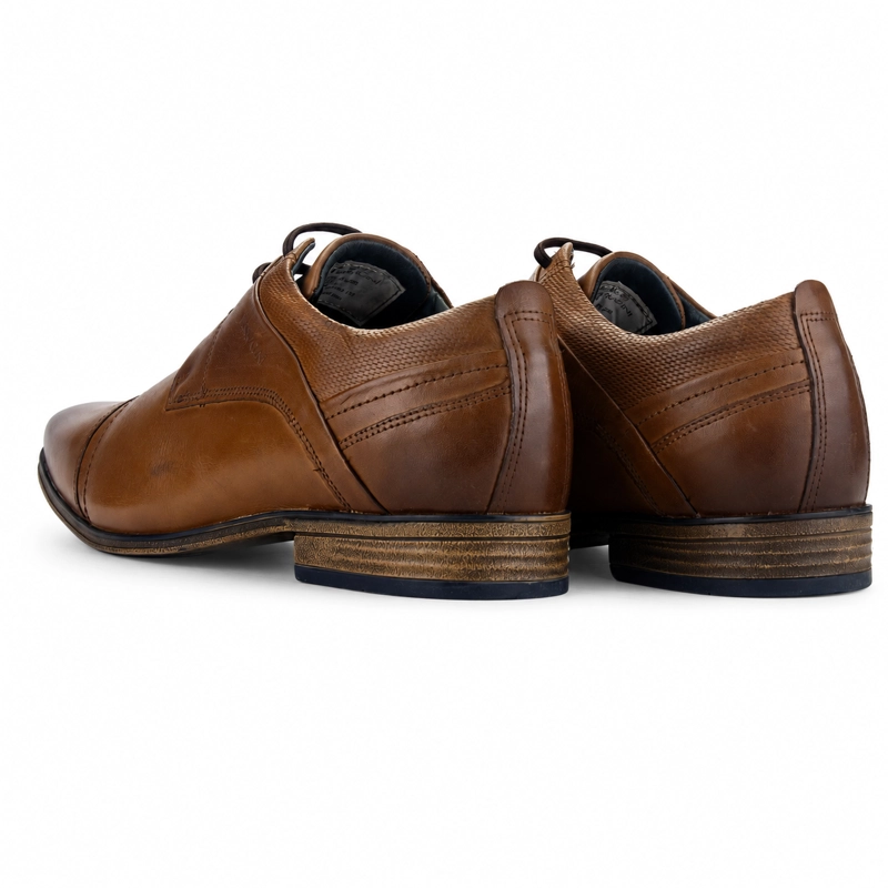 ZAPATO FERRACINI HOMBRE 6065 DERBY CAFE  CASUAL - 8