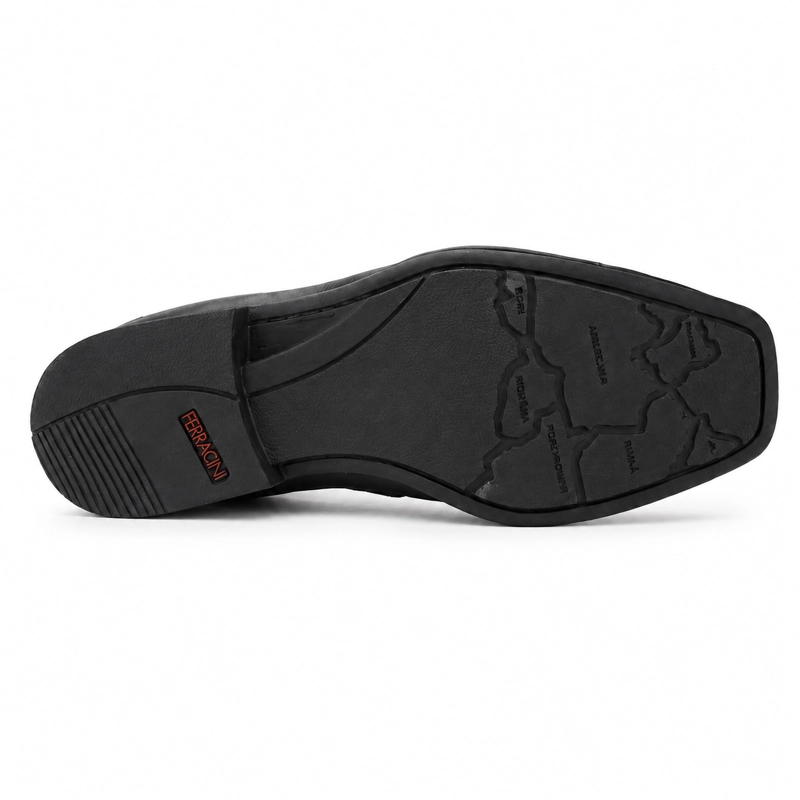 ZAPATO FERRACINI HOMBRE 4246 WINNER DRY NEGRO CASUAL - 5