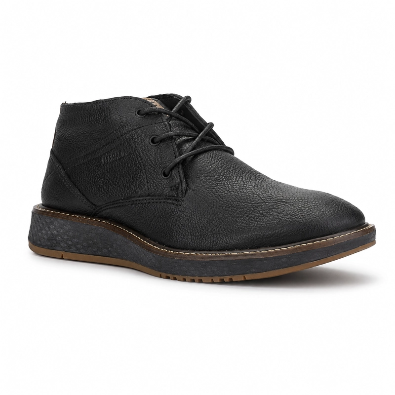 BOTIN FERRACINI HOMBRE 3300 PLAY NEGRO CASUAL - 3