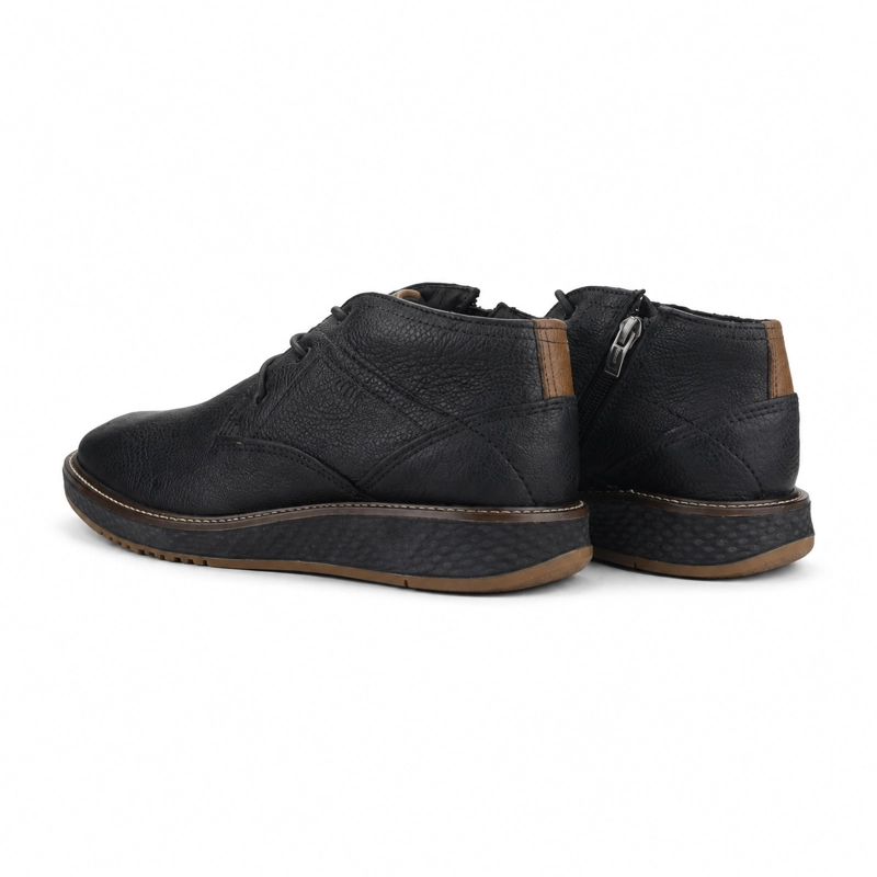 BOTIN FERRACINI HOMBRE 3300 PLAY NEGRO CASUAL - 7