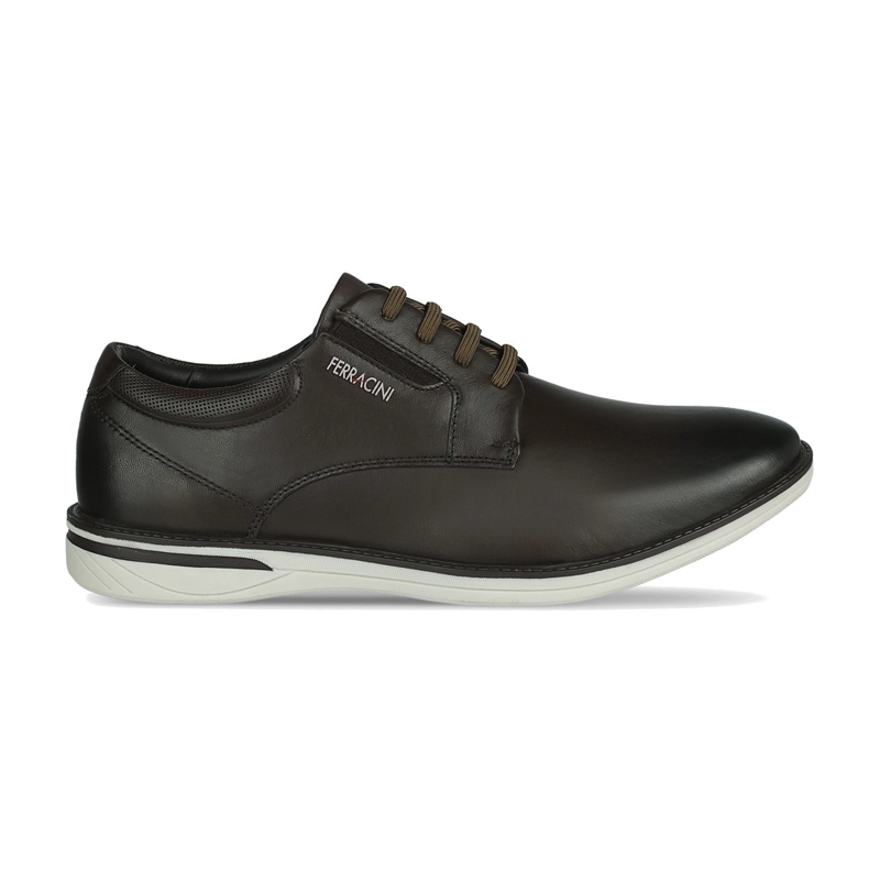ZAPATO FERRACINI HOMBRE 3618 MONTERREY CAFE  CASUAL - 1