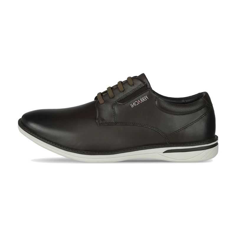 ZAPATO FERRACINI HOMBRE 3618 MONTERREY CAFE  CASUAL - 2