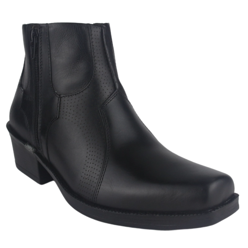 BOTIN FERRACINI HOMBRE 9015 NEW COUNTRY NEGRO CASUAL - 3