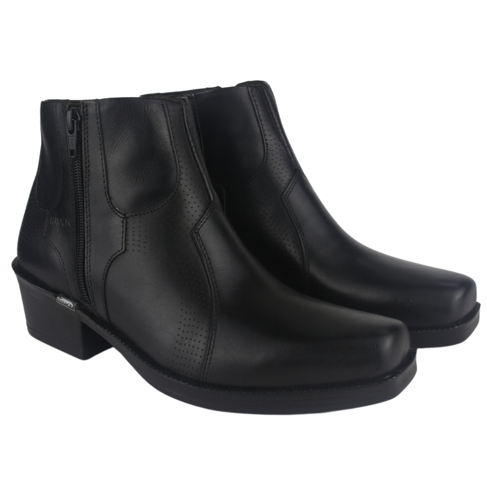 BOTIN FERRACINI HOMBRE 9015 NEW COUNTRY NEGRO CASUAL - 5