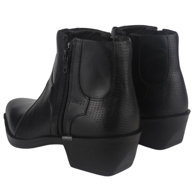 BOTIN FERRACINI HOMBRE 9015 NEW COUNTRY NEGRO CASUAL - 6
