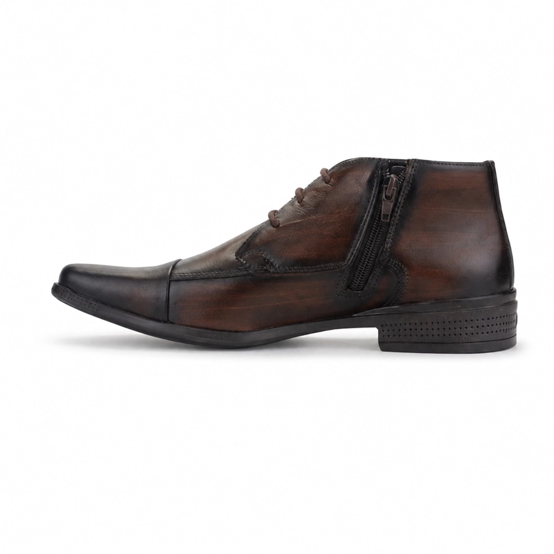 BOTIN FERRACINI HOMBRE 4363 FRANKFURT TOSTADO CASUAL - 2