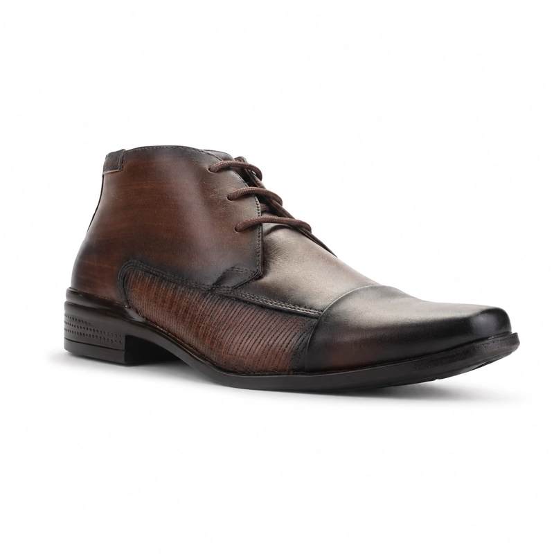 BOTIN FERRACINI HOMBRE 4363 FRANKFURT TOSTADO CASUAL - 3