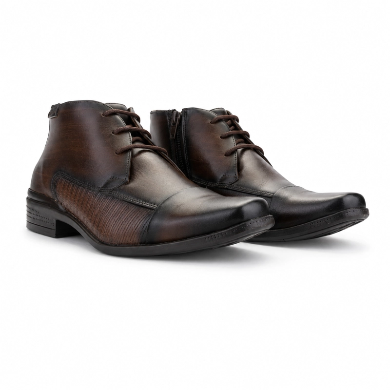 BOTIN FERRACINI HOMBRE 4363 FRANKFURT TOSTADO CASUAL - 6