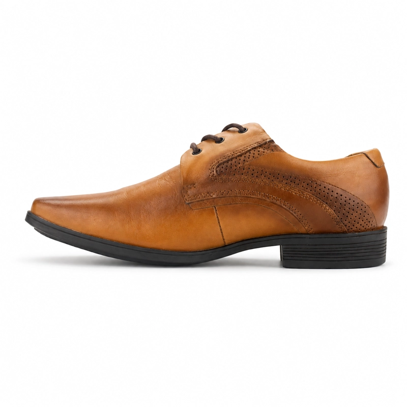 ZAPATO FERRACINI HOMBRE 6503 PIXEL CAFE  CASUAL - 2