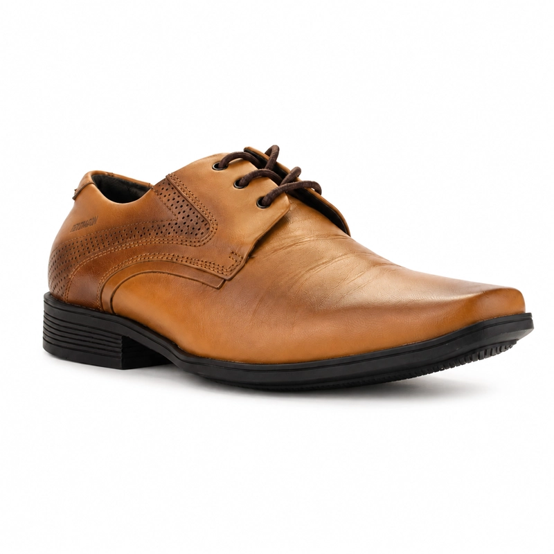 ZAPATO FERRACINI HOMBRE 6503 PIXEL CAFE  CASUAL - 3