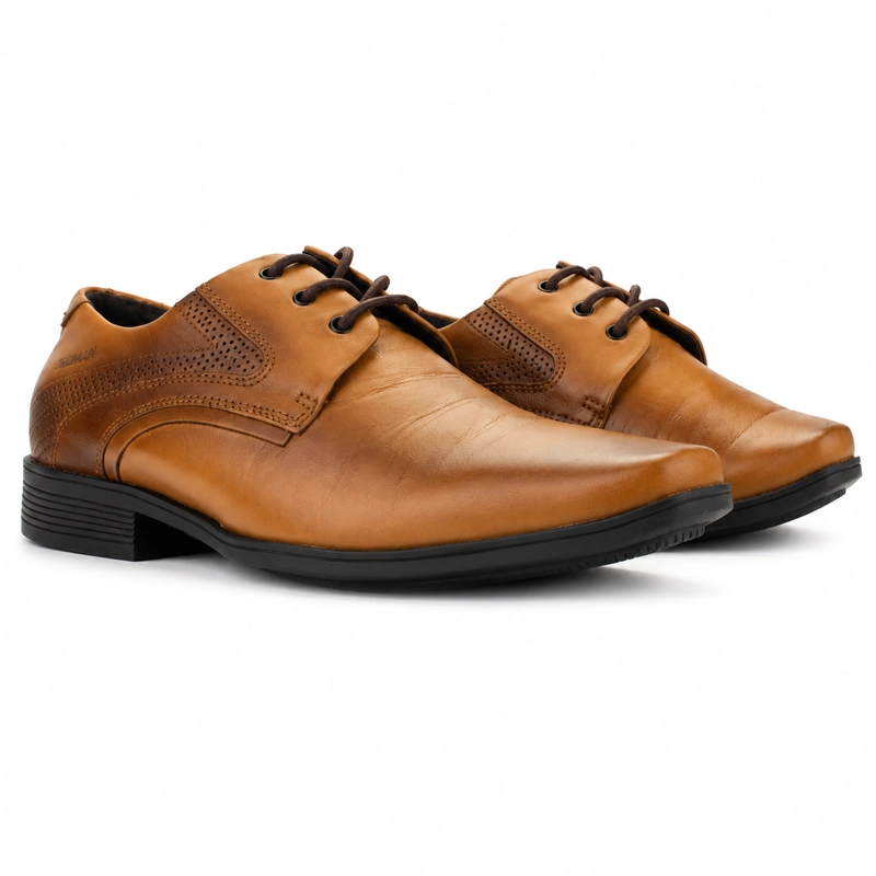 ZAPATO FERRACINI HOMBRE 6503 PIXEL CAFE  CASUAL - 7