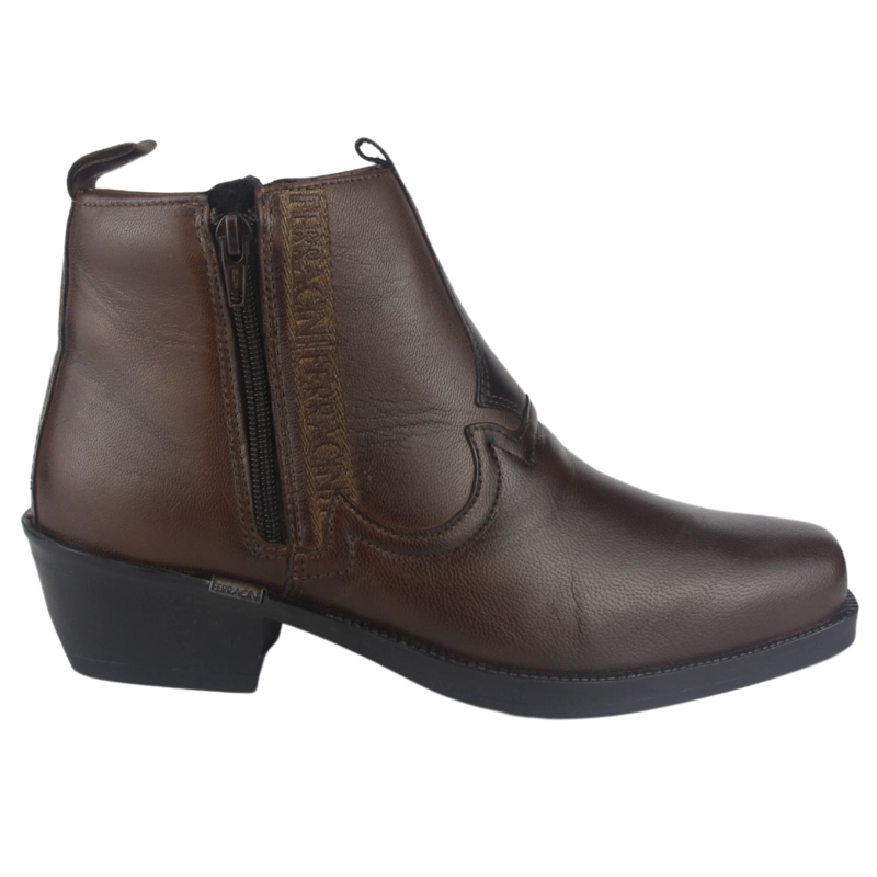 BOTAS HOMBRE FERRACINI CUERO CAFÉ NEW COUNTRY 8907 T CASUAL - 1