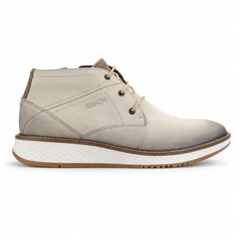 BOTIN FERRACINI HOMBRE 3300 PLAY BEIGE CASUAL - 1
