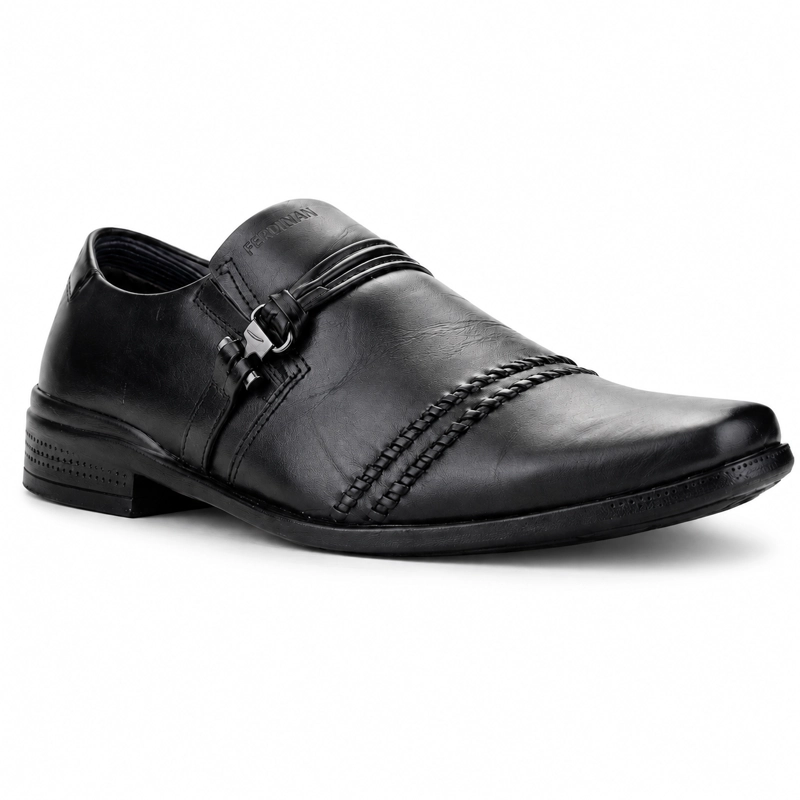 ZAPATO FERRACINI HOMBRE 4349 FRANKFURT NEGRO MATTE CASUAL - 3