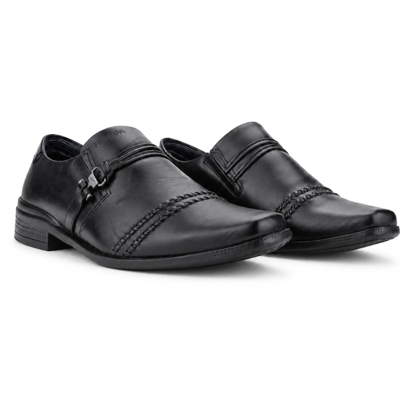 ZAPATO FERRACINI HOMBRE 4349 FRANKFURT NEGRO MATTE CASUAL - 6
