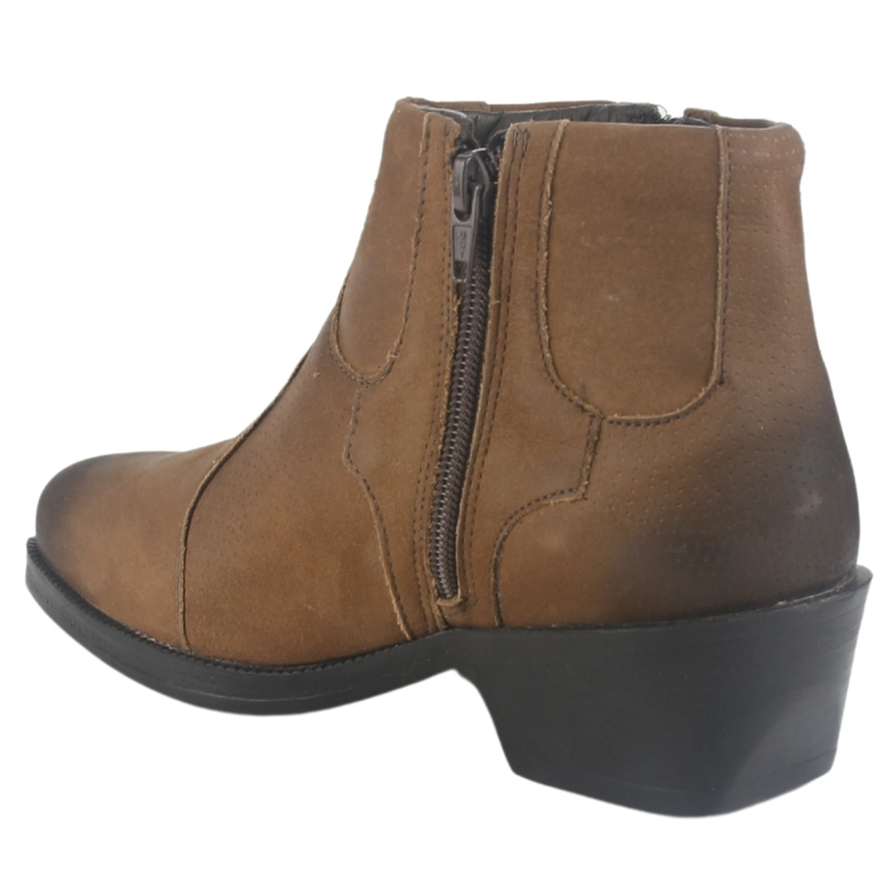 BOTAS HOMBRE FERRACINI CUERO CAFÉ NEW COUNTRY 9015 CAMPERO - 4