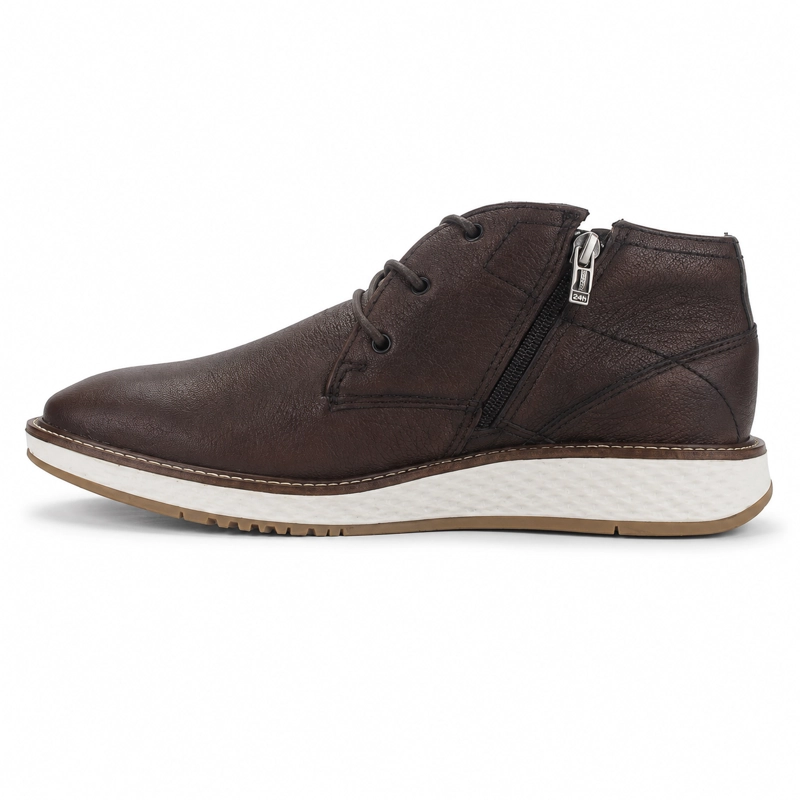 BOTIN FERRACINI HOMBRE 3300 PLAY CAFE  CLARO CASUAL - 2
