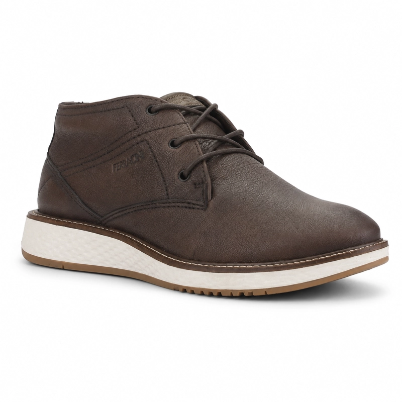 BOTIN FERRACINI HOMBRE 3300 PLAY CAFE  CLARO CASUAL - 3