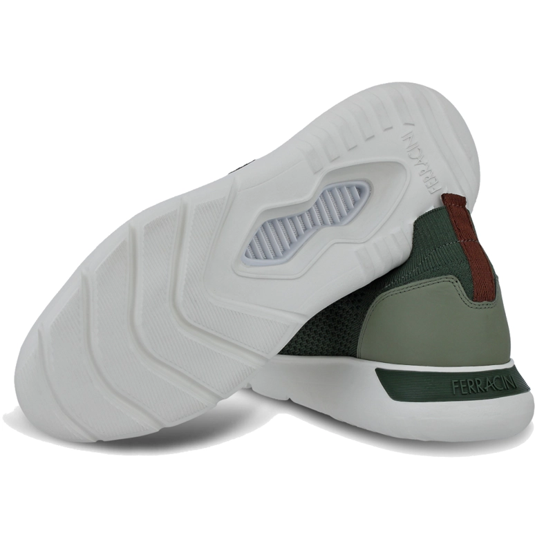 ZAPATILLA FERRACINI HOMBRE 9249 ELEKTRA COLORS VERDE CASUAL - 3