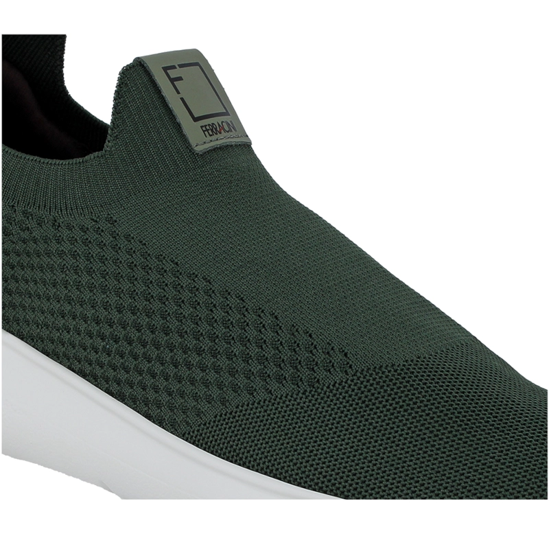ZAPATILLA FERRACINI HOMBRE 9249 ELEKTRA COLORS VERDE CASUAL - 4