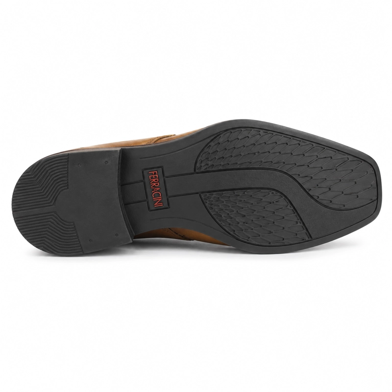 ZAPATO FERRACINI HOMBRE 4246 WINNER DRY CAFE  CLARO CASUAL - 6