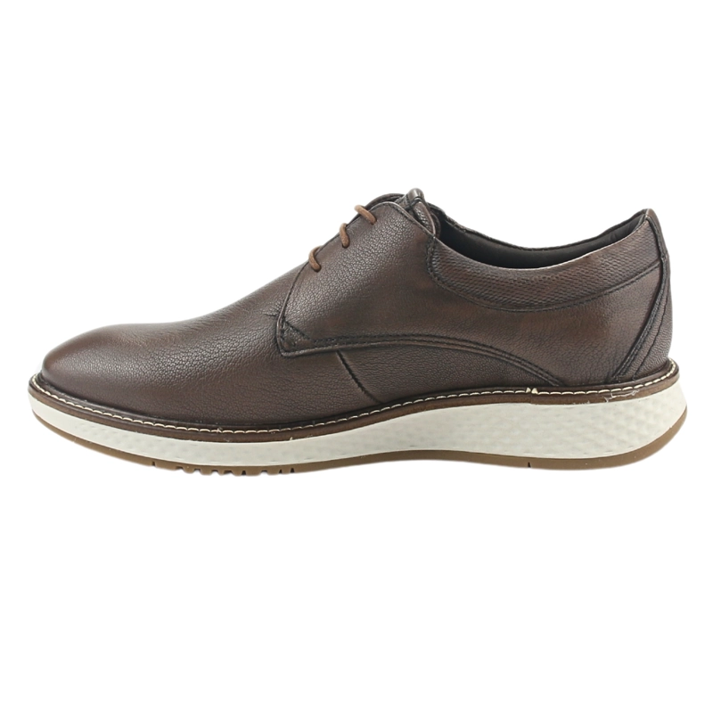 ZAPATO FERRACINI HOMBRE 3301 PLAY CAFE  OSCURO CASUAL - 2