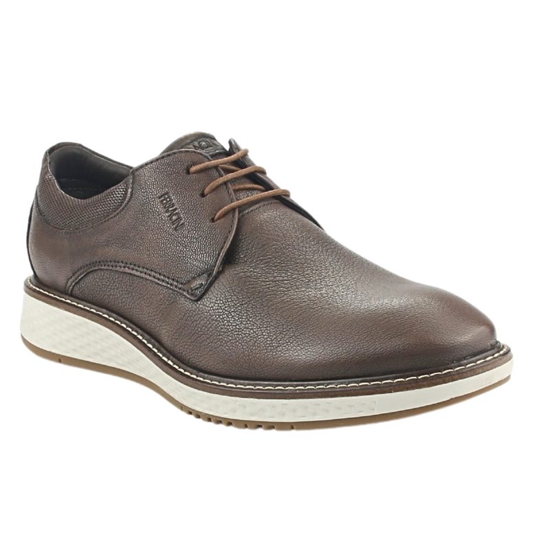 ZAPATO FERRACINI HOMBRE 3301 PLAY CAFE  OSCURO CASUAL - 3