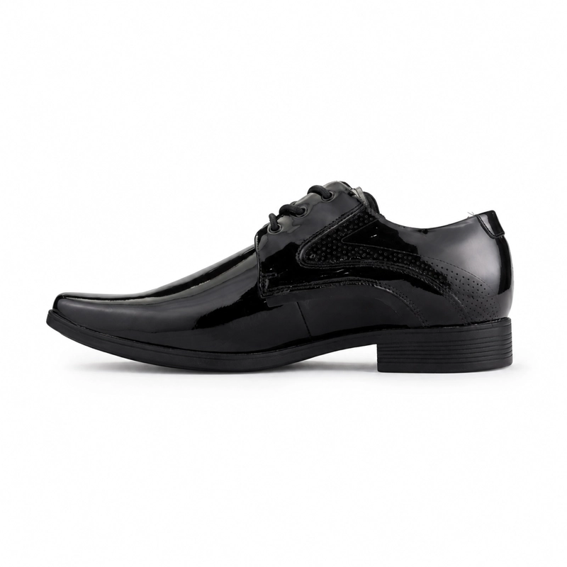 ZAPATO FERRACINI HOMBRE 6503 PIXEL NEGRO CASUAL - 2