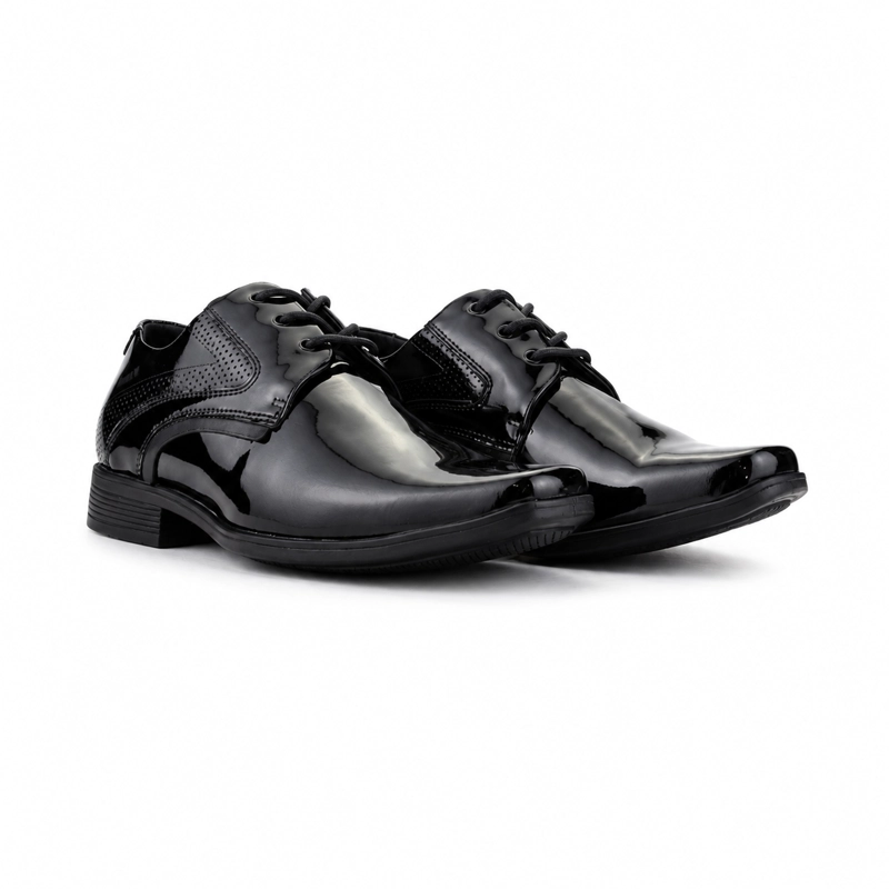 ZAPATO FERRACINI HOMBRE 6503 PIXEL NEGRO CASUAL - 7