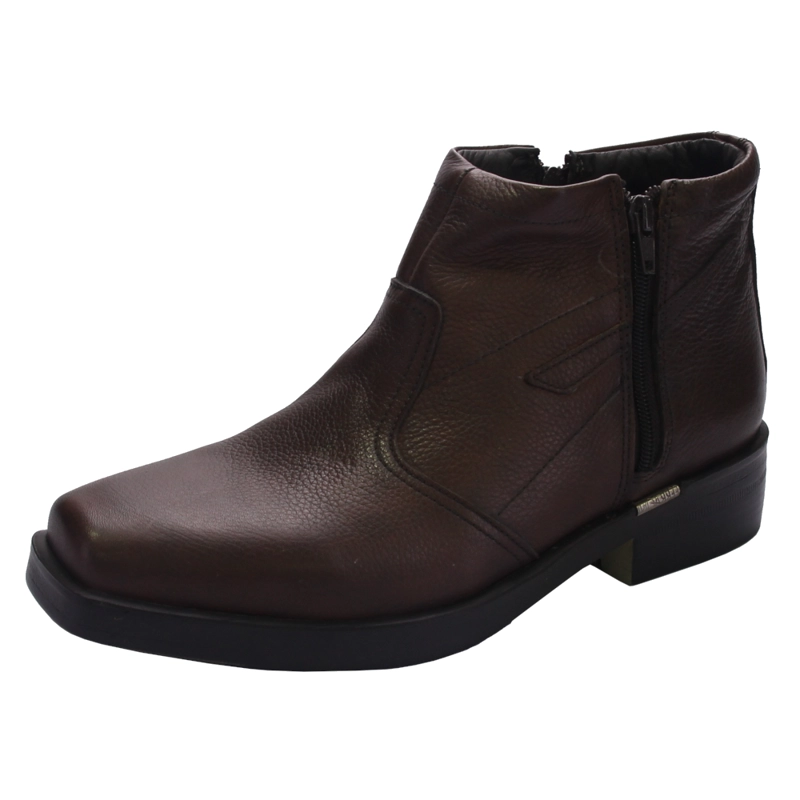 BOTAS HOMBRE FERRACINI CUERO CAFÉ URBAN WAY 6674 T CASUAL - 1