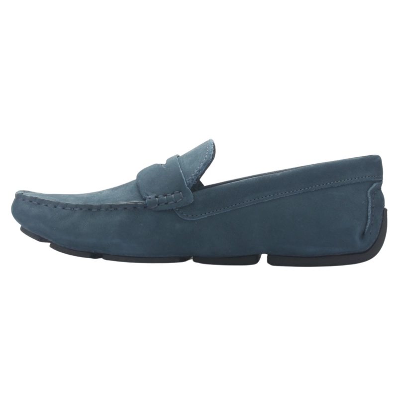 MOCASIN FERRACINI HOMBRE 2770 MALI AZUL MARINO CASUAL - 2