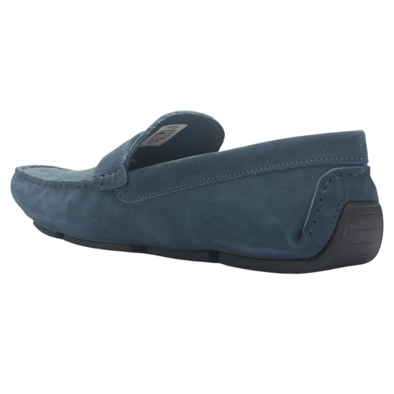 MOCASIN FERRACINI HOMBRE 2770 MALI AZUL MARINO CASUAL - 4