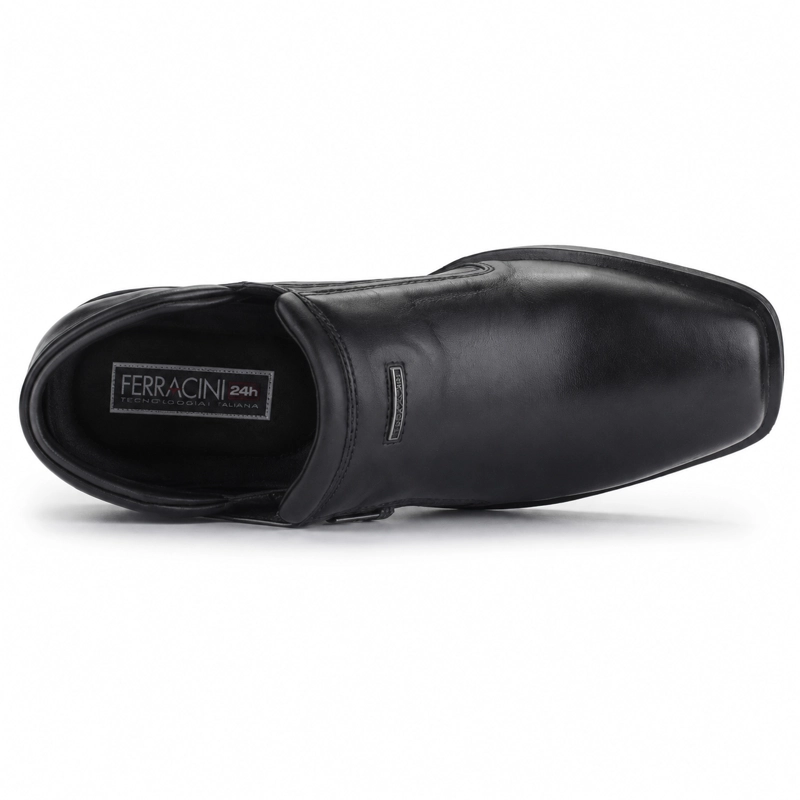 BOTIN FERRACINI HOMBRE 6622 URBAN NEGRO CASUAL - 3