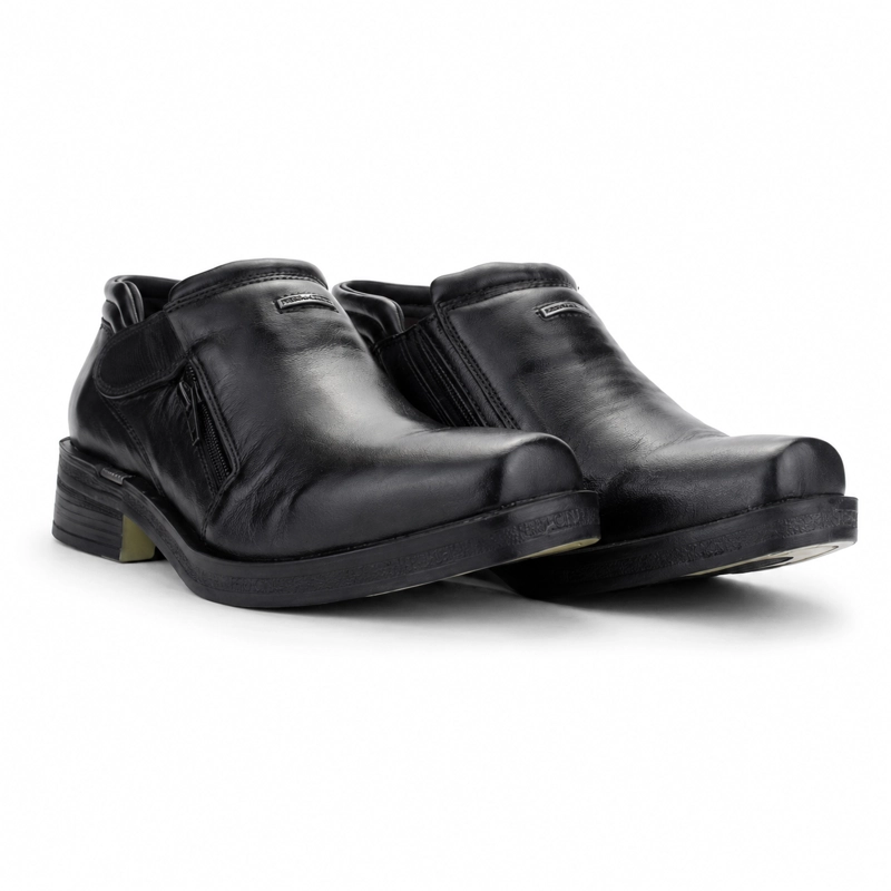 BOTIN FERRACINI HOMBRE 6622 URBAN NEGRO CASUAL - 8