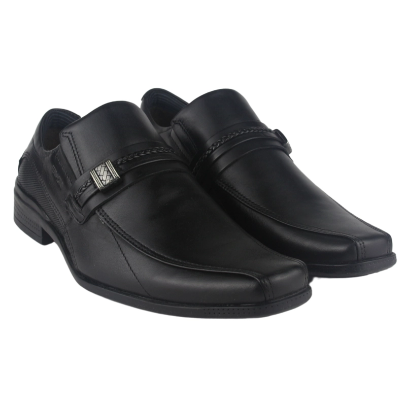 ZAPATO FERRACINI HOMBRE 4383 FRANKFURT NEGRO MATTE CASUAL - 5