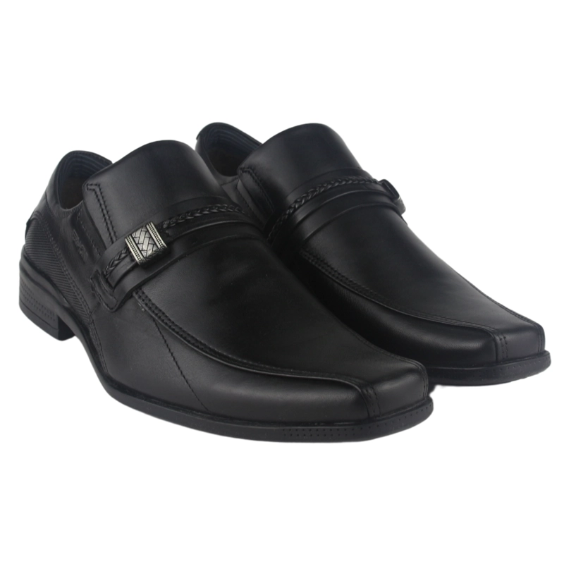 ZAPATO FERRACINI HOMBRE 4383 FRANKFURT NEGRO MATTE CASUAL - 5