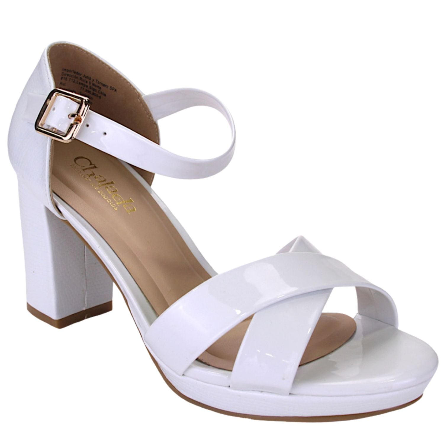 SANDALIA CHALADA MUJER VITTO-2 BLANCO CASUAL - 1