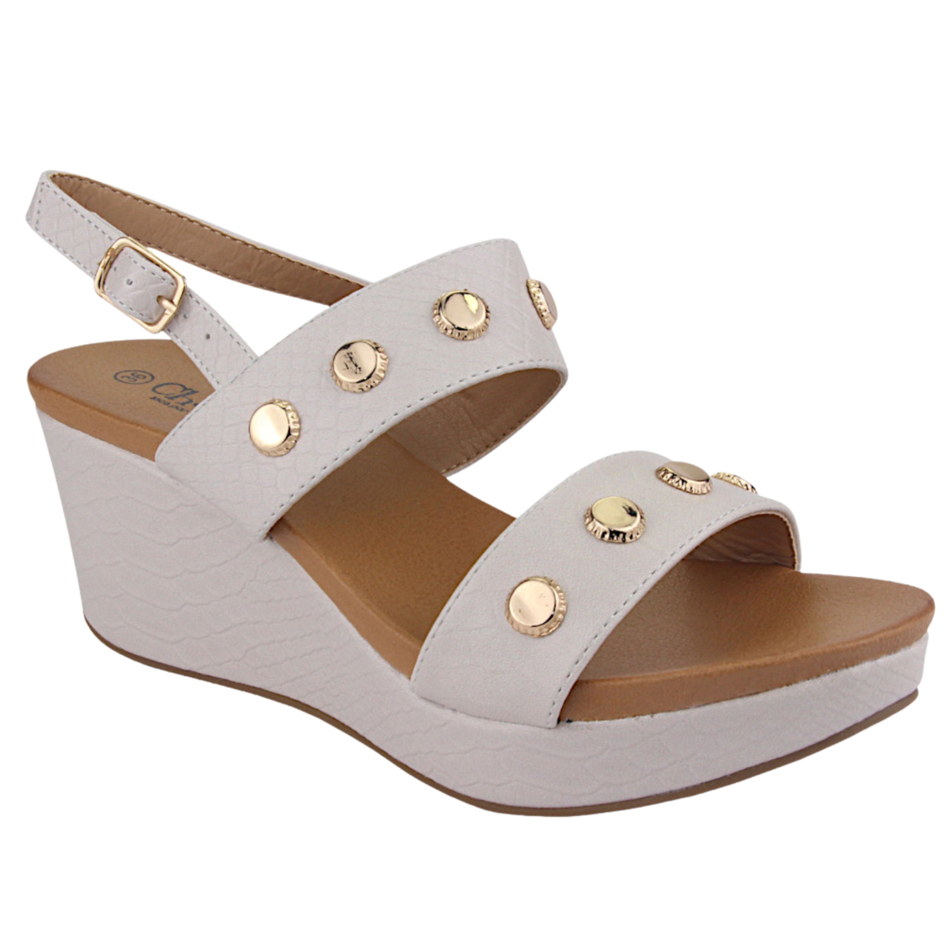 SANDALIA CHALADA MUJER GITANA-32 BLANCO MODA - 1